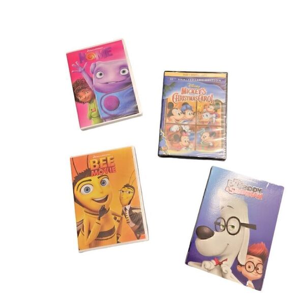 Children's DVDs Movies 8 Total and 4 NEW never opened - Picture 2 of 14
